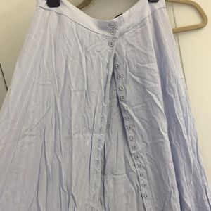 Majorelle maxi skirt baby blue